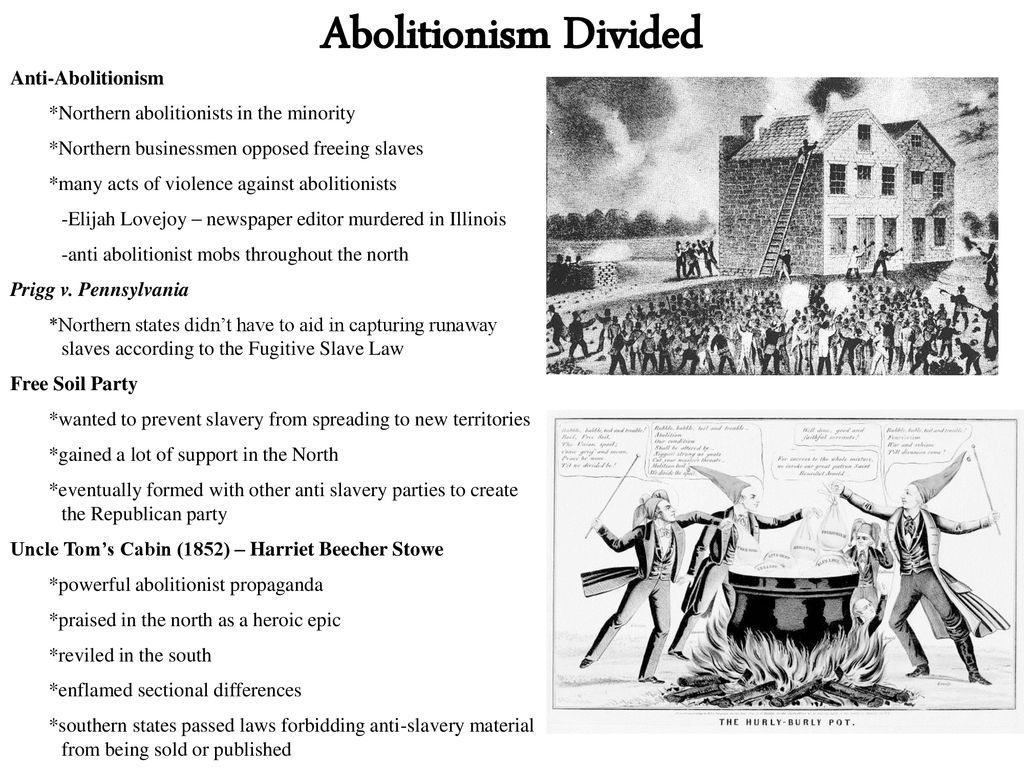 Abolitionism Divided