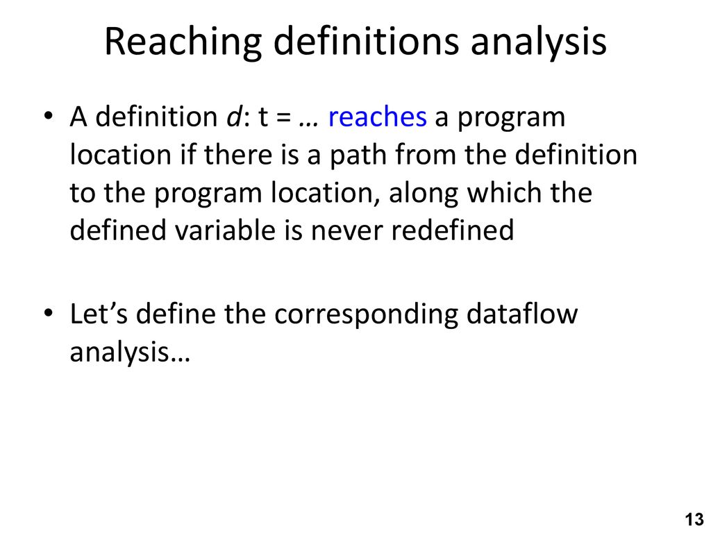 Fall Compiler Principles Lecture 10: Loop Optimizations - ppt download