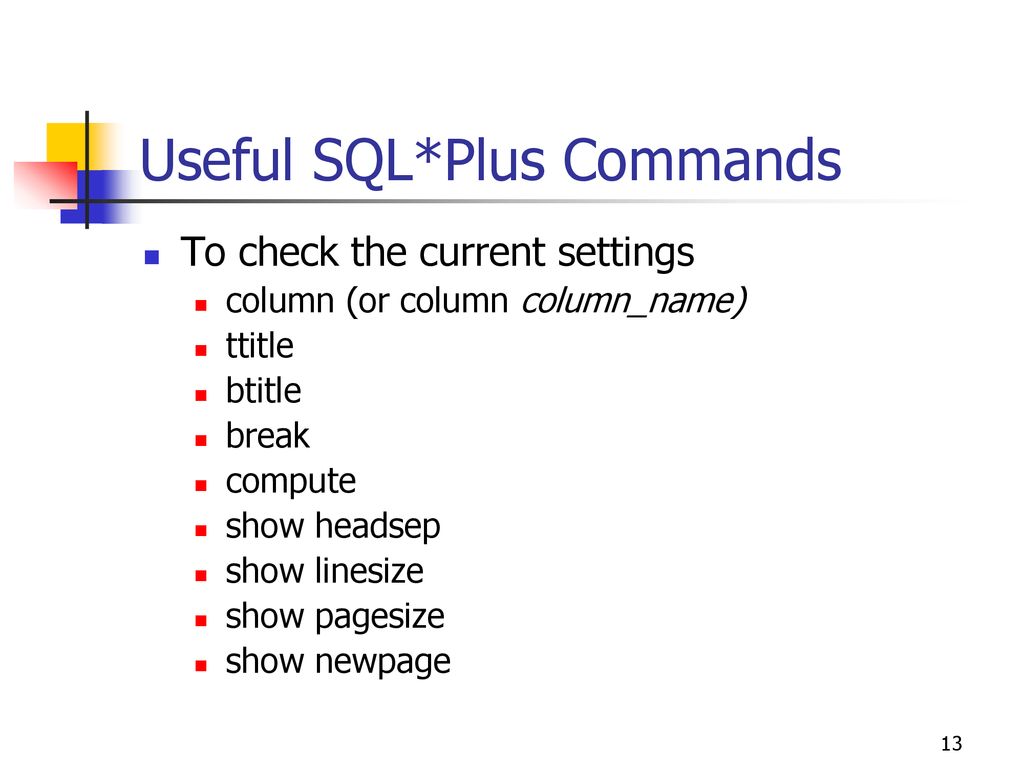 Oracle ppt download