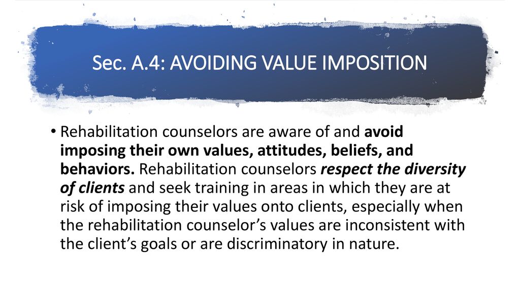 value imposition