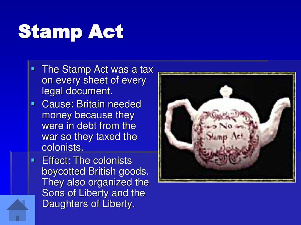 Causes of the american revolution ppt download