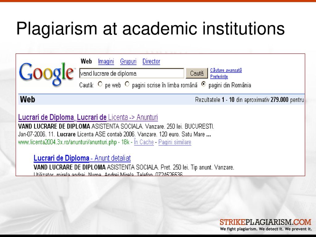 Presentation Plan Plagiarism At Academic Institutions Definition