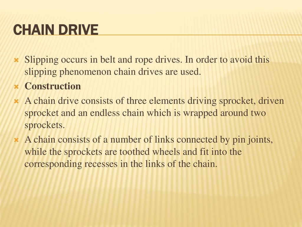 Transmission Of Motion And Power Ppt Download
