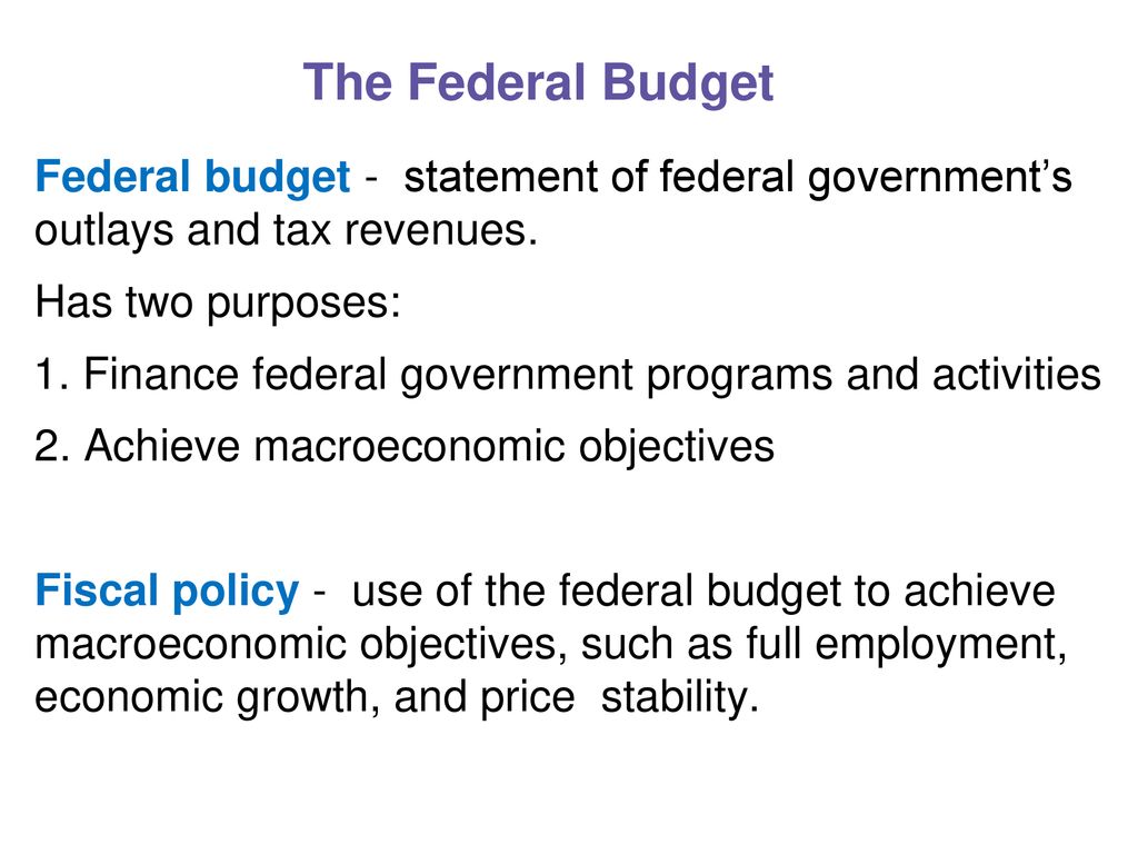 13 FISCAL POLICY Government Spending and Tax Policy Part ppt download