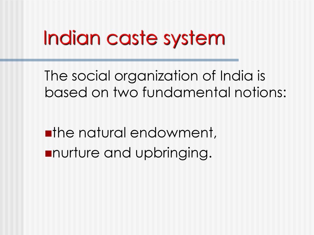the term caste was derived from