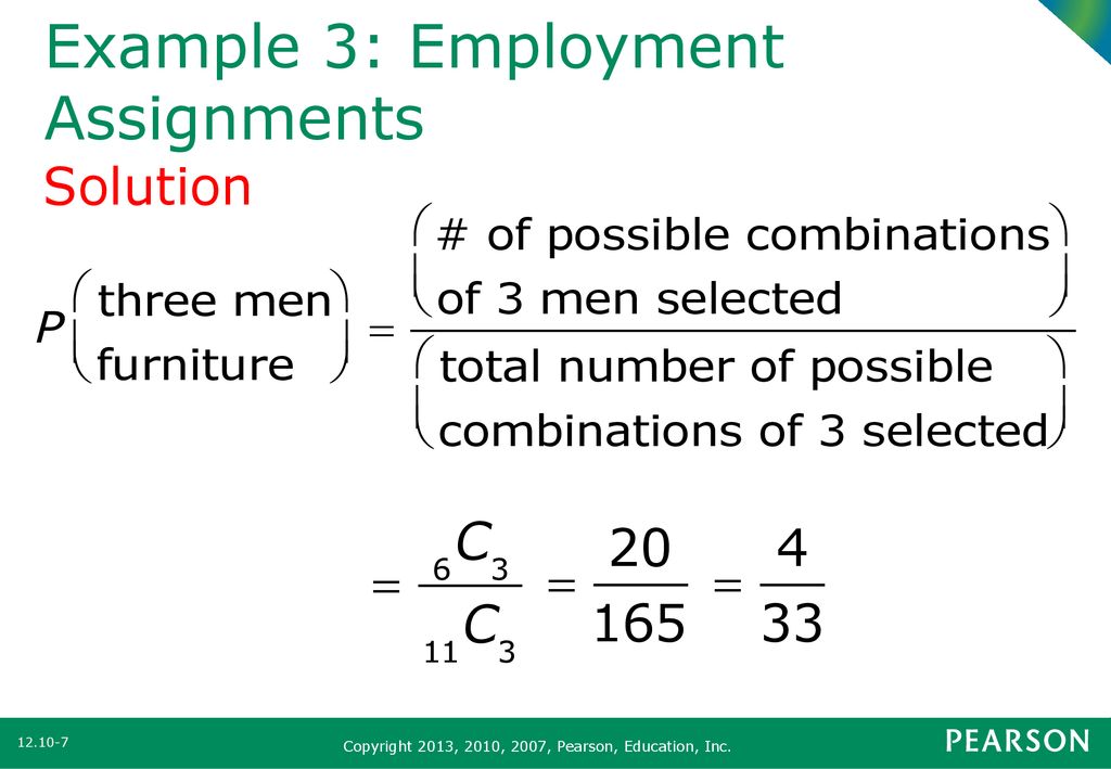 Section Solving Probability Problems by Using Combinations - ppt download