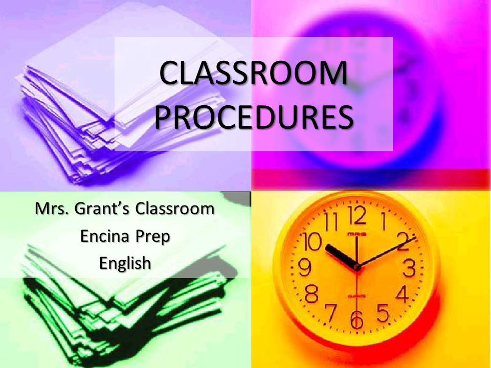 Mrs. Grant’s Classroom Encina Prep English