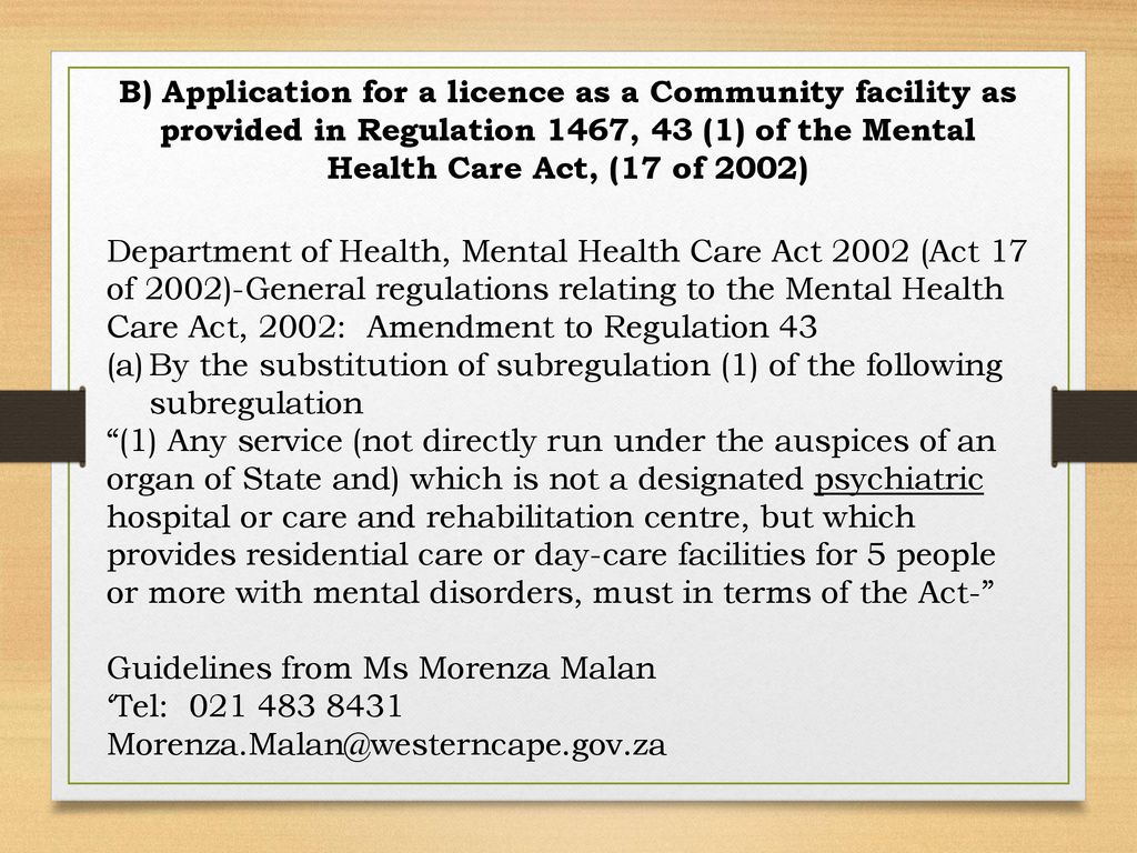 Registration licencing and legal compliance ppt download