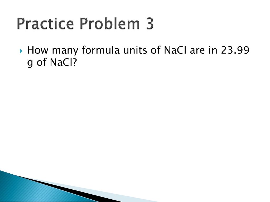Mole calculations review ppt download