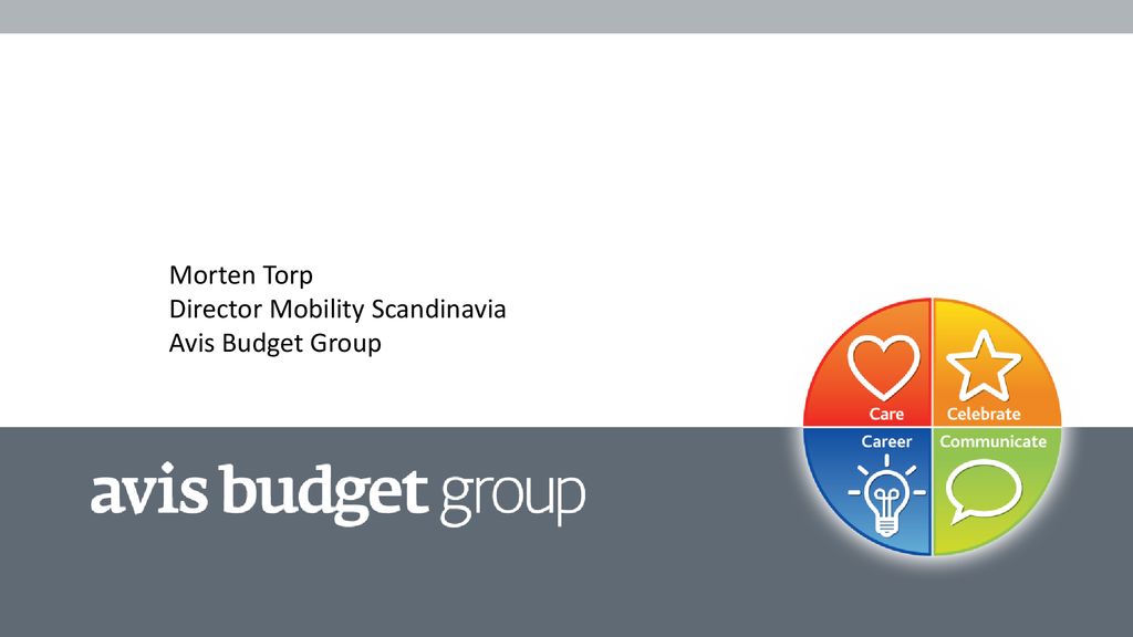 Morten Torp Director Mobility Scandinavia Avis Budget Group Ppt Download