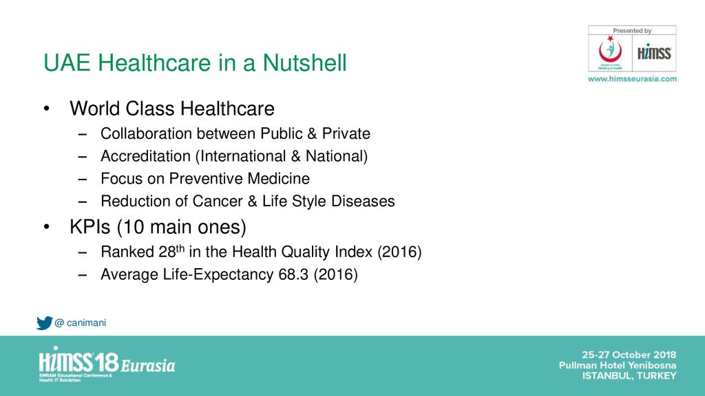 Osama Elhassan Phd Head Of Ehealth Dubai Health Authority Ppt Download