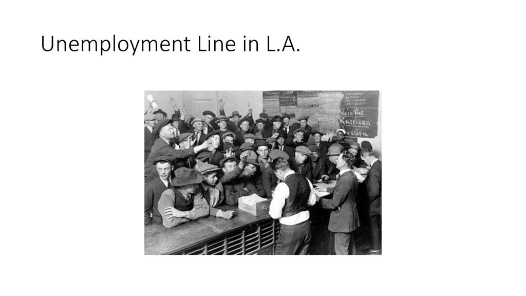 Unemployment Line in L.A.