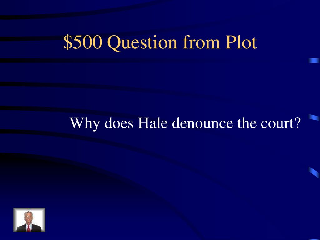 Jeopardy Plot Quotes Misc Q $100 Q $100 Q $100 Q $100 Q $100 Q $ ppt