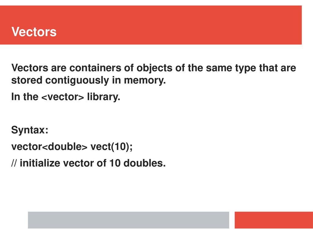 Vectors ppt download