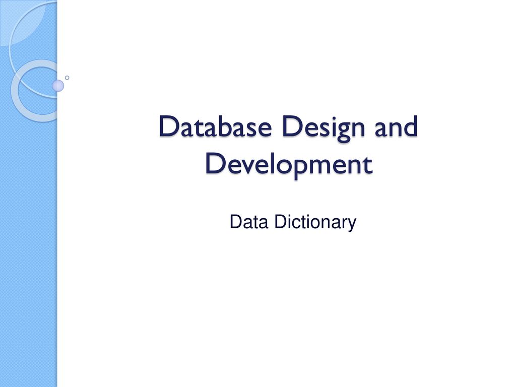 Database Design and Development - ppt download