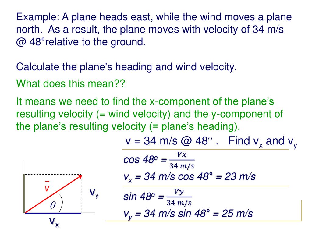 Vector Components Adding Non Perpendicular Vectors Ppt Download