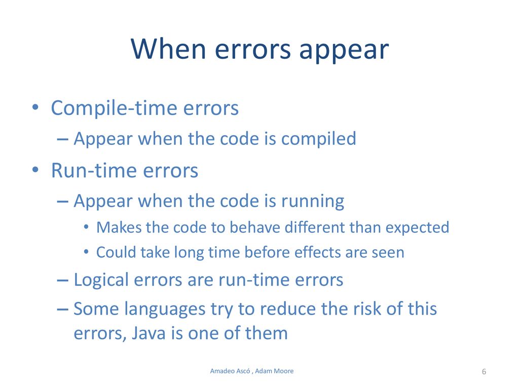 Bugs & Debugging - Testing - ppt download