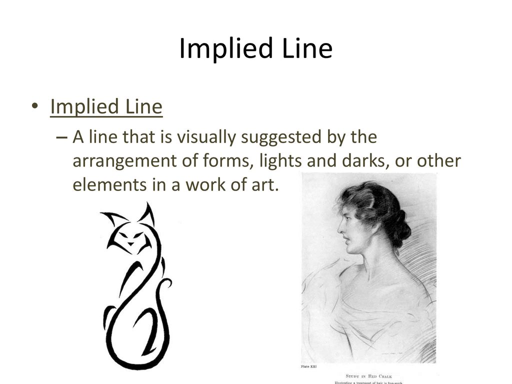 implied line painting