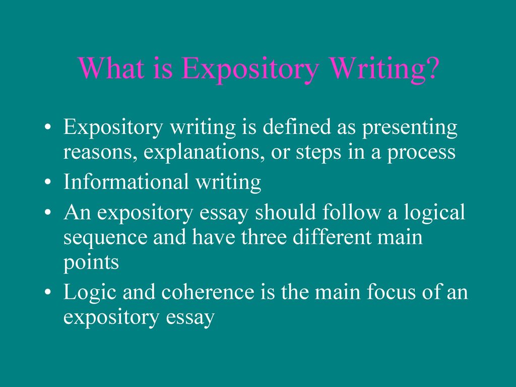 The “How and Why” of Writing - ppt download