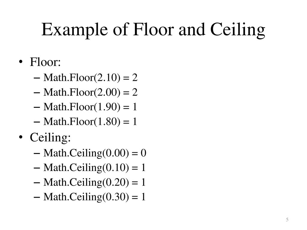 Csci 3328 Object Oriented Programming In C Chapter 6 Methods