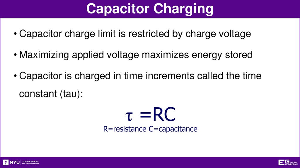 R=resistance C=capacitance