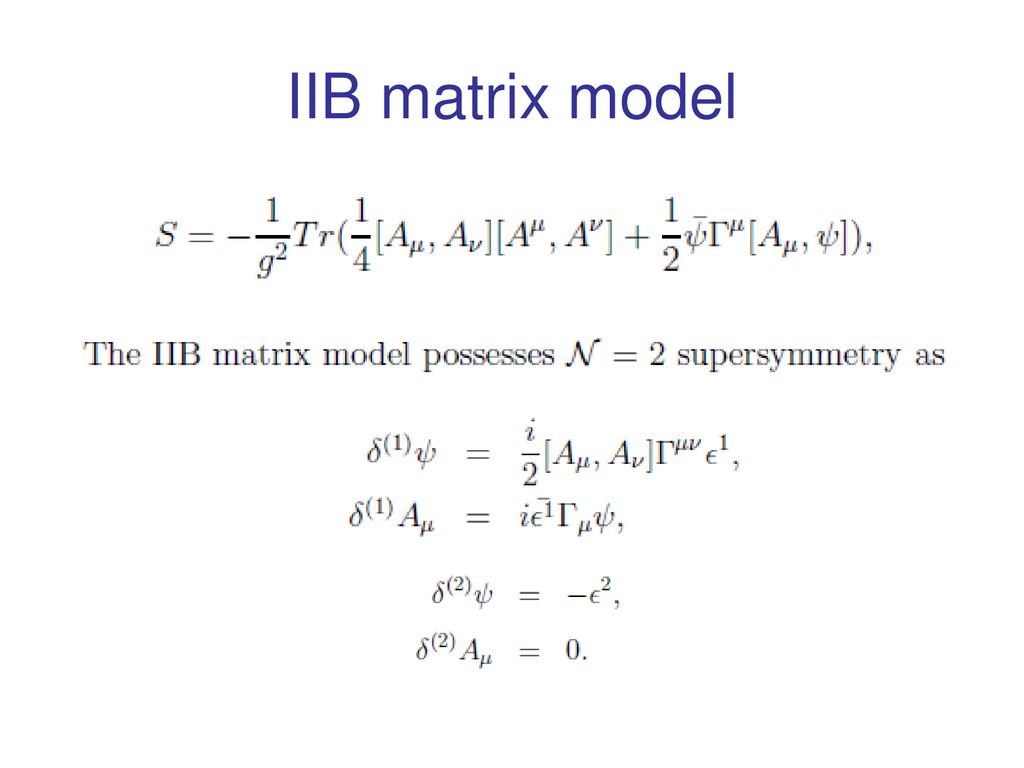 IIB matrix model