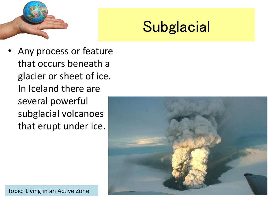 Subglacial