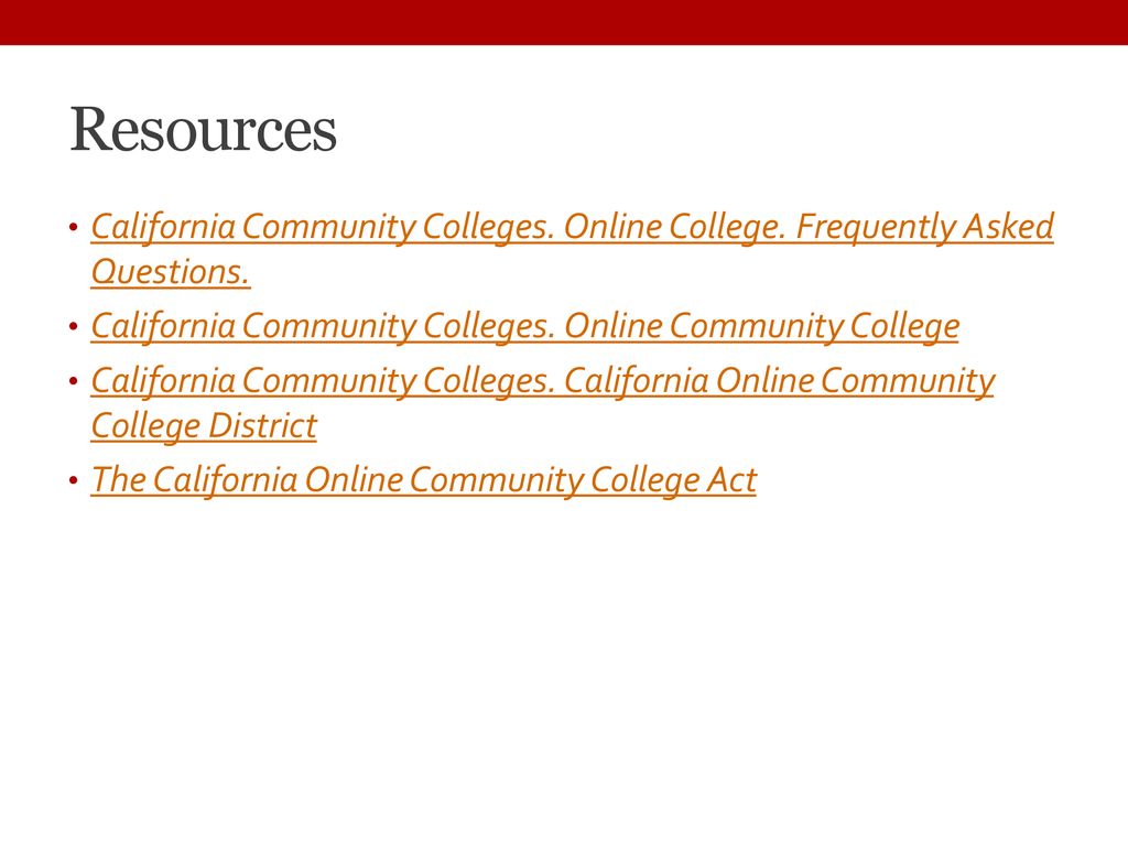 The California Online Community College: 115 Problems but an Academic