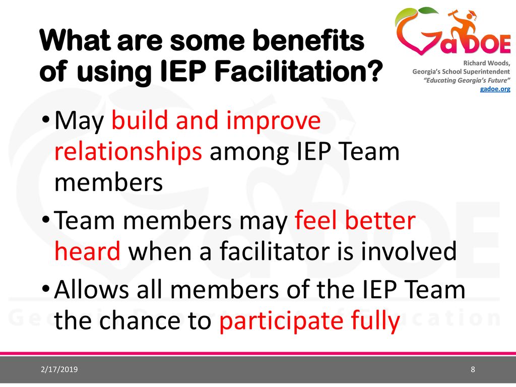 IEP Team Meeting Facilitation: What Is It And How Can It Benefit ...