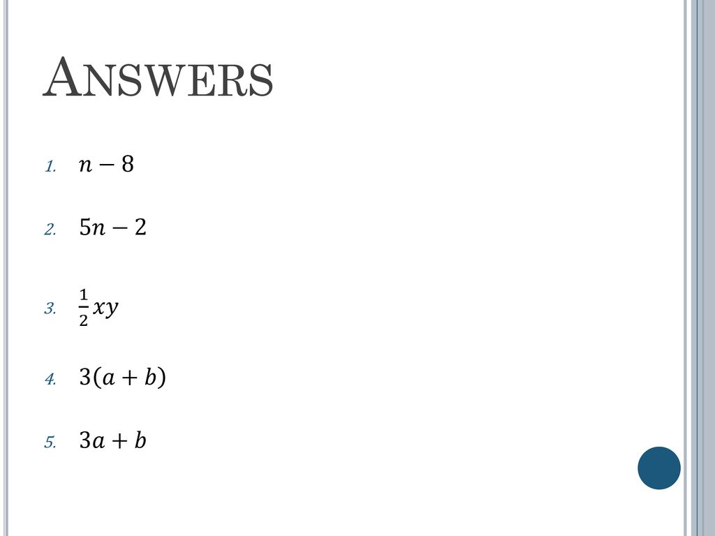 Day 7 - Writing Functions as Expressions - ppt download