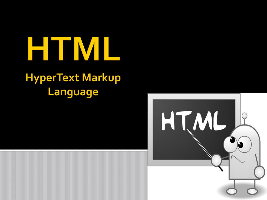 HTML HyperText Markup Language - ppt download