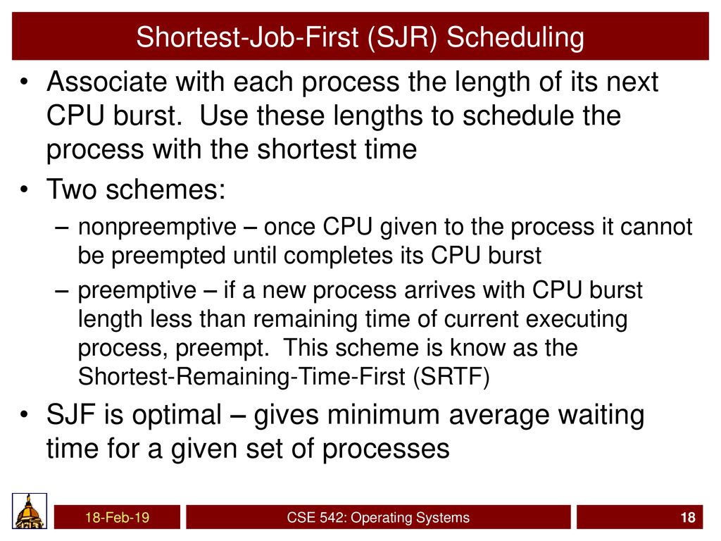 CSE 542: Operating Systems - ppt download