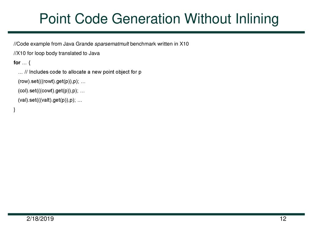Optimizing array accesses in high productivity languages ppt download