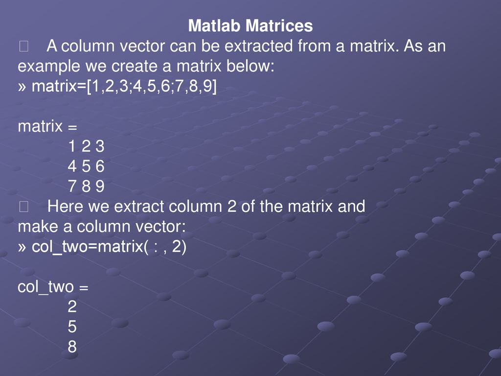 Matlab Intro. - ppt download
