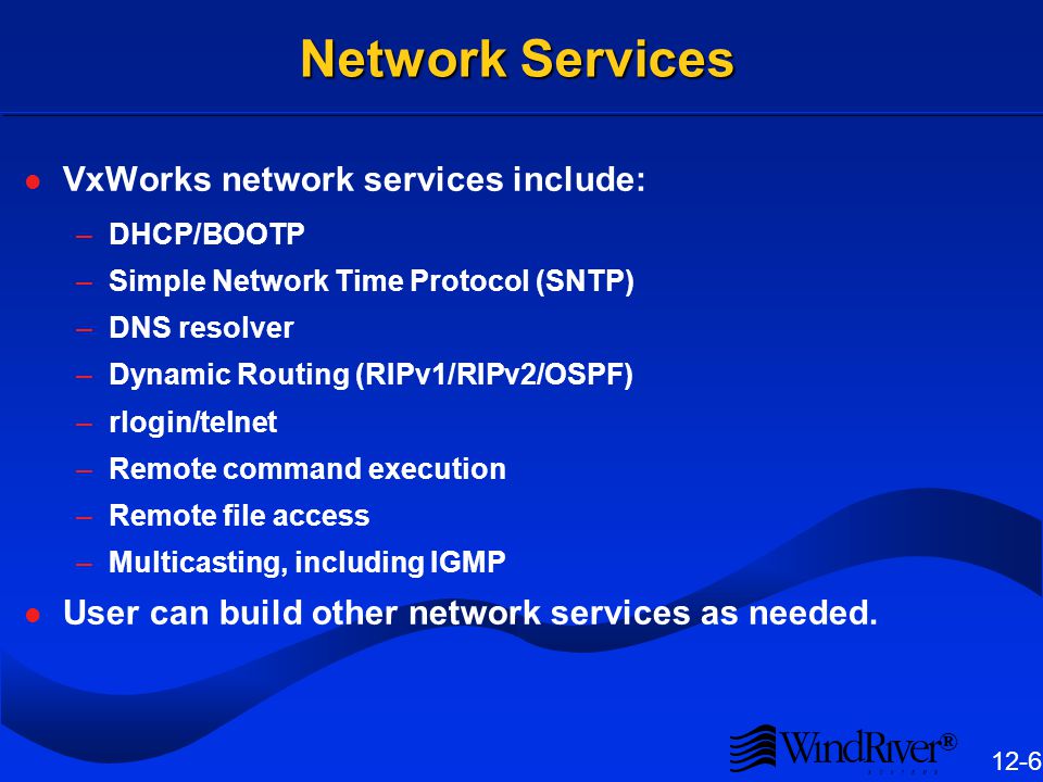 Networking 12 1 Introduction Vxworks Network Configuration Ppt Download Networking 12 1 Introduction Vxworks Network Configuration Ppt Download