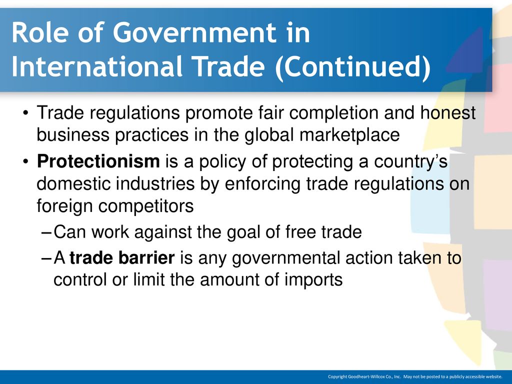 Chapter 7 Global Trade. Chapter 7 Global Trade. - Ppt Download