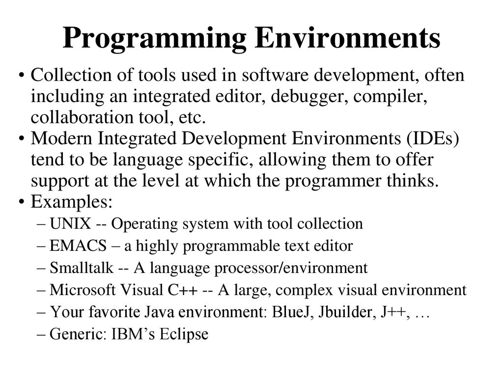 Programming Languages - ppt download
