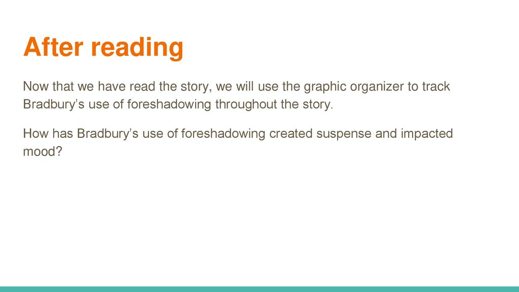 A Sound of Thunder by Ray Bradbury. ppt download