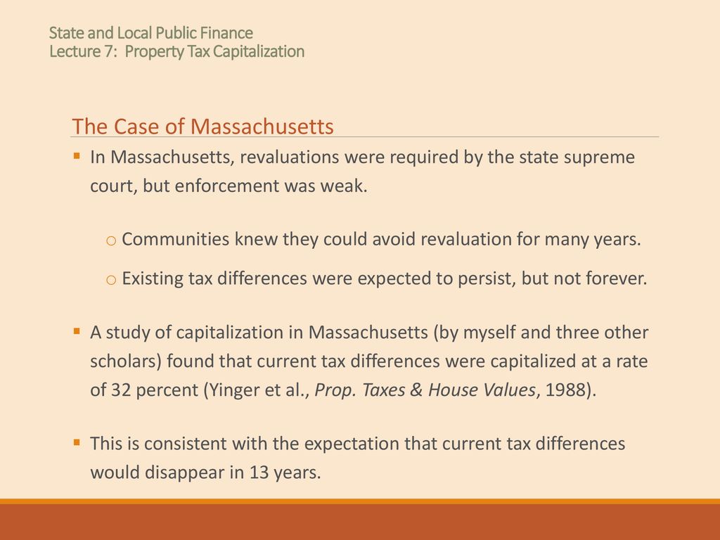 State and Local Public Finance Professor Yinger Spring ppt download