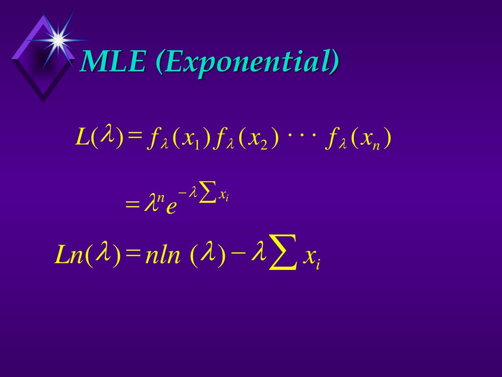 Estimation Maximum Likelihood Estimates Industrial Engineering Ppt Download