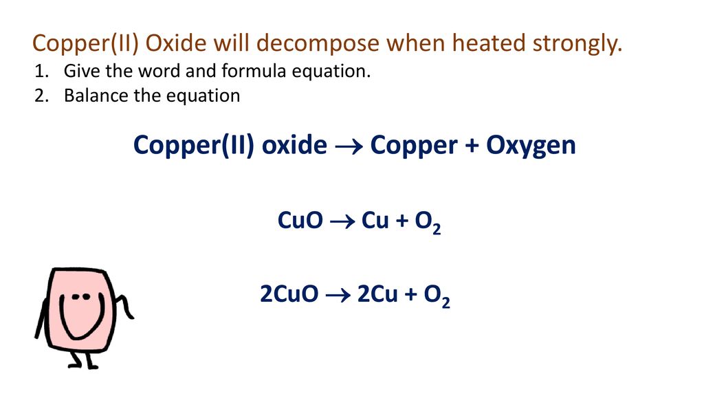 Synthesis, Decomposition &Combustion - ppt download