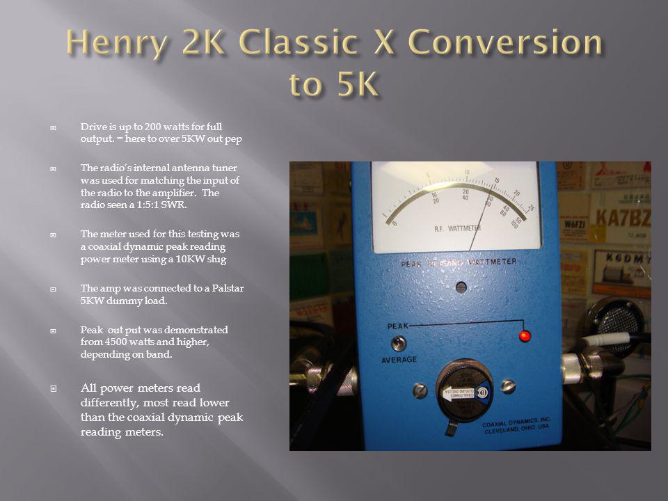 Henry 2K Classic X Conversion to Henry 5K - ppt video online download