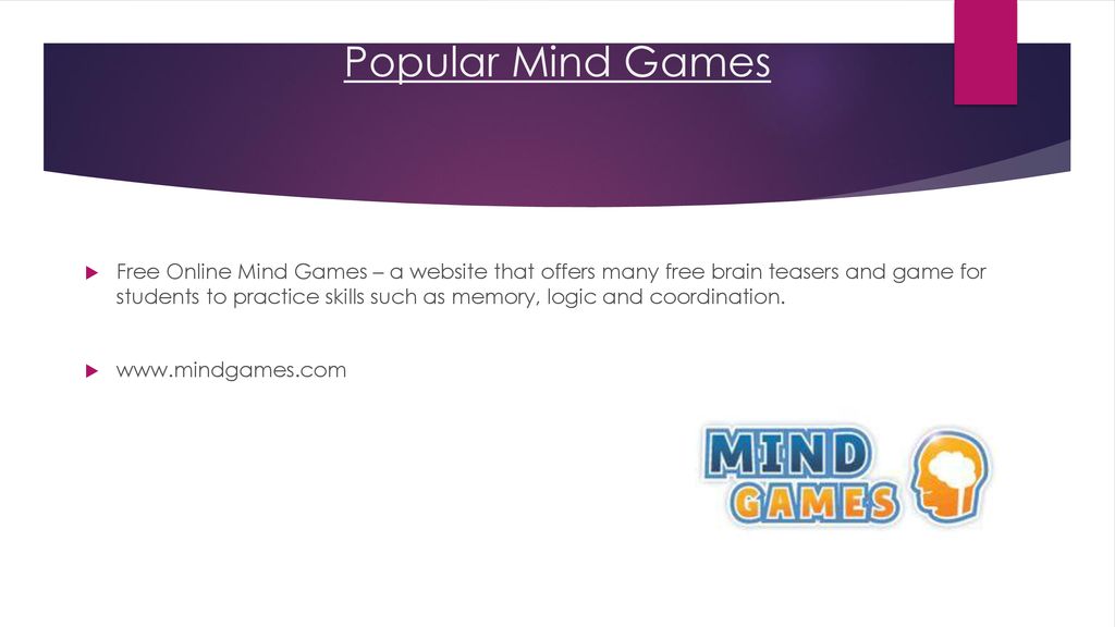 Free Online Mind Games 