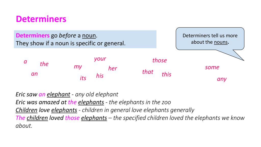 chapter 1 nouns, pronouns and determiners - English Anchor