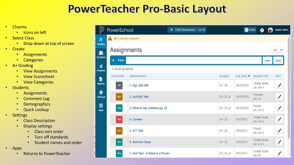 PowerTeacher Pro For Teachers Matt Ponish. ppt download