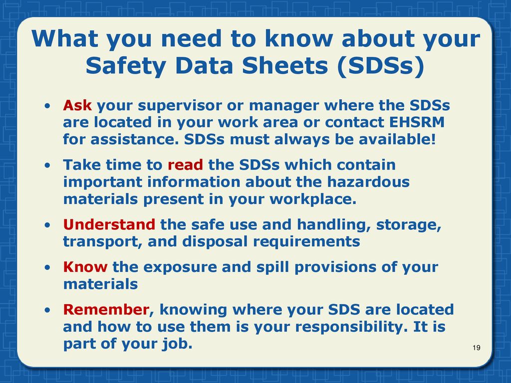 Hazard Communication GENERAL Revised December ppt download