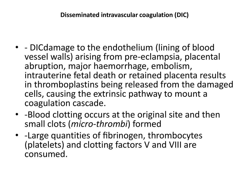 Thromboembolic disease - ppt download