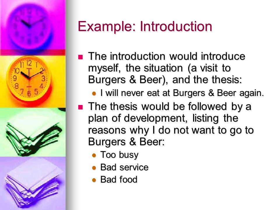 Example: Introduction