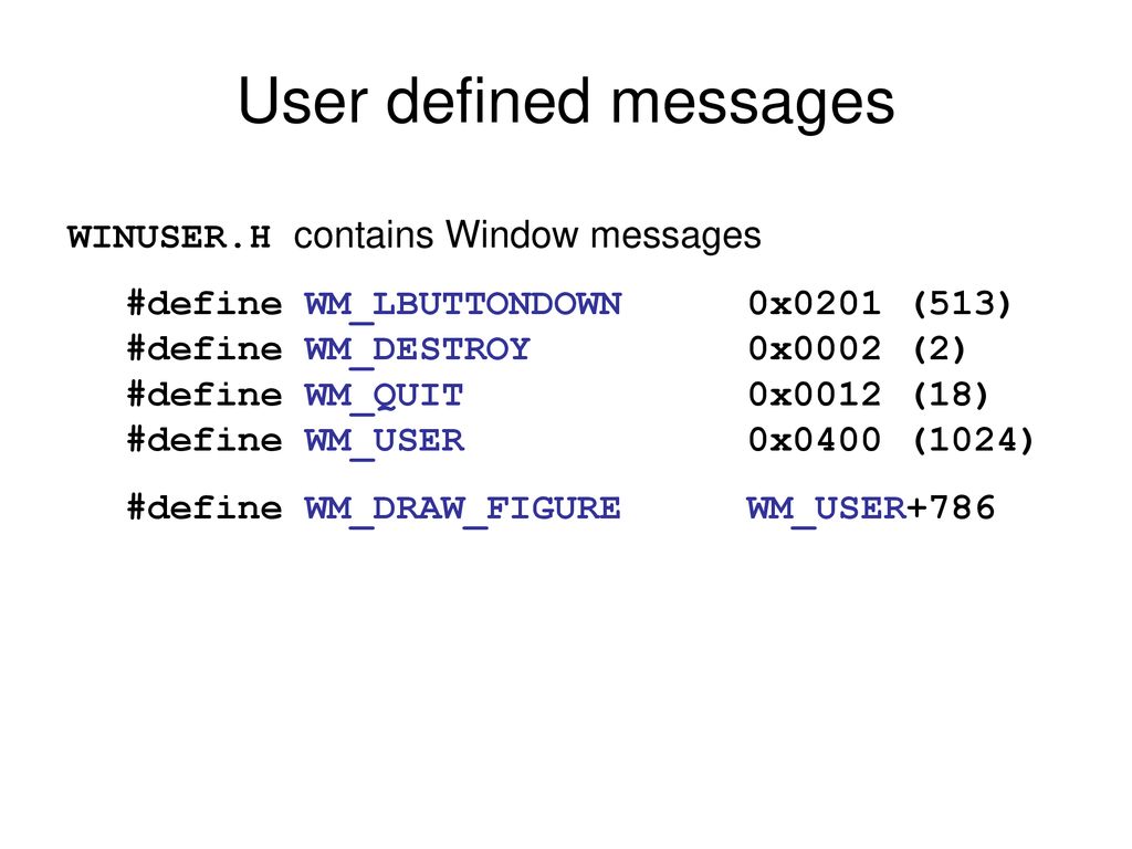 Windows Programming Lecture ppt download