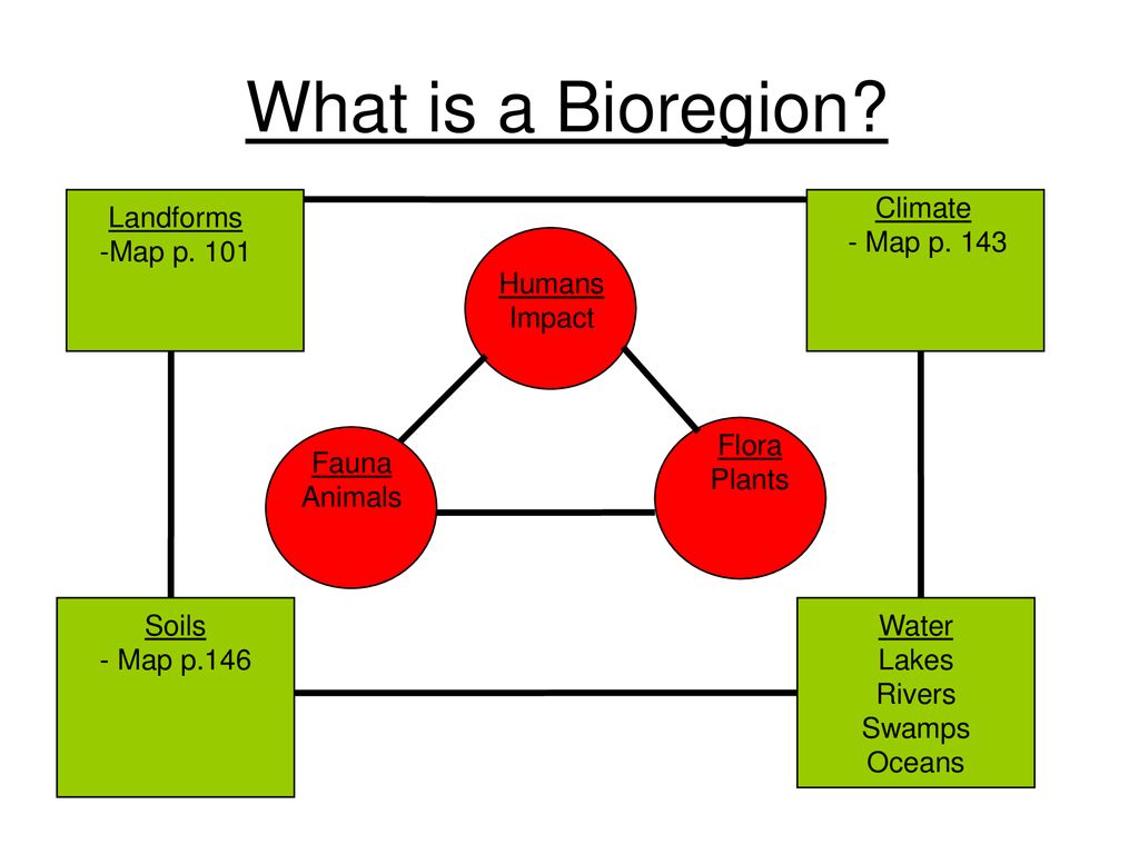 Bioregions a bioregion is part of the earth s surface that combines
